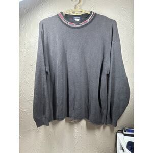 Vintage Creative Attitudes Sweater Men's Gray Made in USA Style 9001 Size Medium